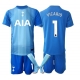 Tottenham Hotspur Guglielmo Vicario #1 Golmanski Replike Gostujuci Dres za djecu 2025-26 Kratak Rukav (+ Kratke hlače)